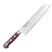 Charger l'image dans la galerie, KORIN MANCHE ACAJOU ROUGE PROFOND INOX KIRITSUKE