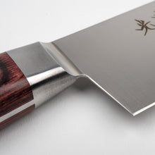 Charger l'image dans la galerie, KORIN MANCHE ACAJOU ROUGE PROFOND INOX KIRITSUKE