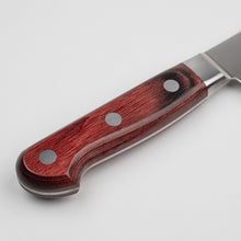 Charger l'image dans la galerie, KORIN MANCHE ACAJOU ROUGE PROFOND INOX KIRITSUKE