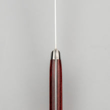 Charger l'image dans la galerie, KORIN MANCHE ACAJOU ROUGE PROFOND INOX PETTY 150