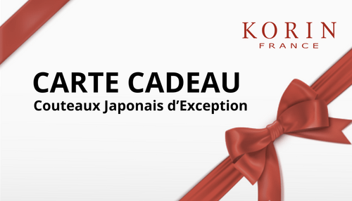 CARTE-CADEAU KORIN FRANCE