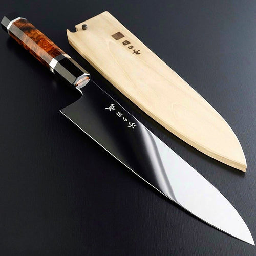 NENOX GYUTOU 240 MANCHE BOIS DE FER ET FINITION MIROIR